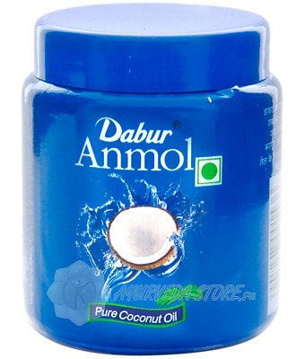 Кокосовое масло для волос и тела, Dabur Anmol (чистое)
