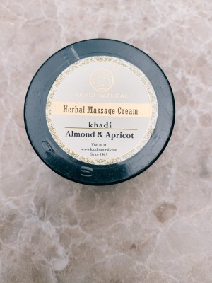Массажный крем для лица "Миндальное масло и Абрикос"(Almond & Apricot Massage Cream),Khadi Natural 50 g