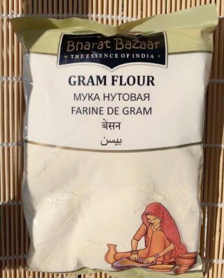 Нутовая мука (Gram Flour), Bharat Bazaar 500 г