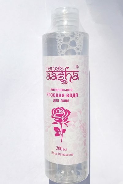 Натуральная розовая вода , Aasha Herbals