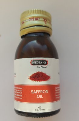 Масло Шафрана косметическое (Saffron Oil), Hemani 30 мл