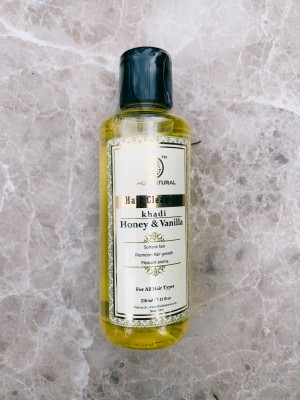 Травяной шампунь "Мёд и Ваниль"(Hair cleanser Honey and Vanilla),Khadi Natural 210 мл