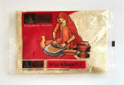 Семена белого  кунжута, Bharat bazar 50 гр.